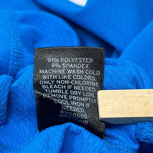 Zella Women's Blue Long Sleeve Slouchy Activewear Top Size Medium - Picture 10 of 13